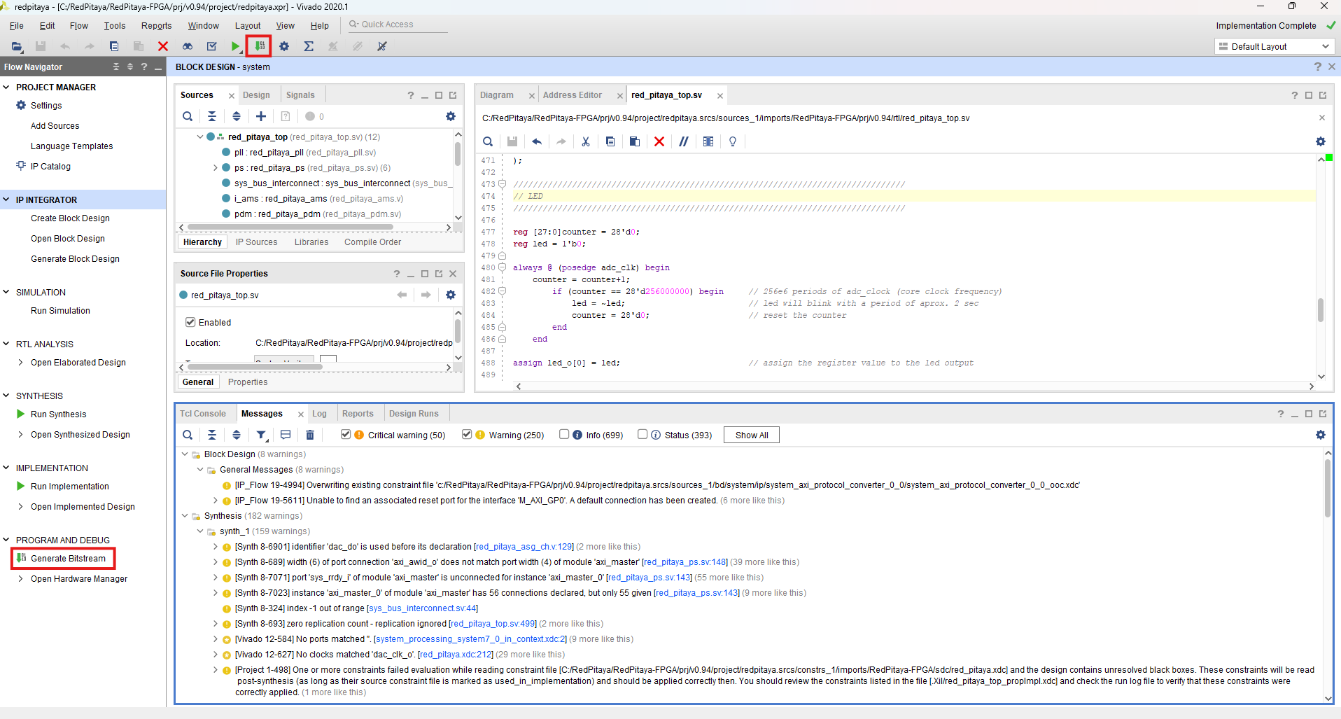 ../../../_images/Vivado-tutorial-generate-bitstream.png